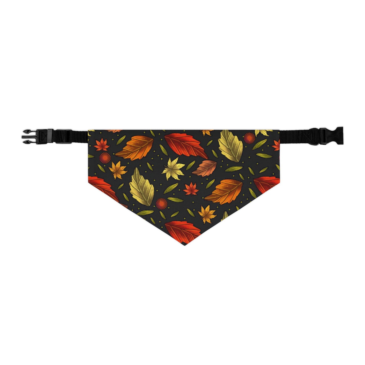 Autumn Leaves Pet Bandana Collar