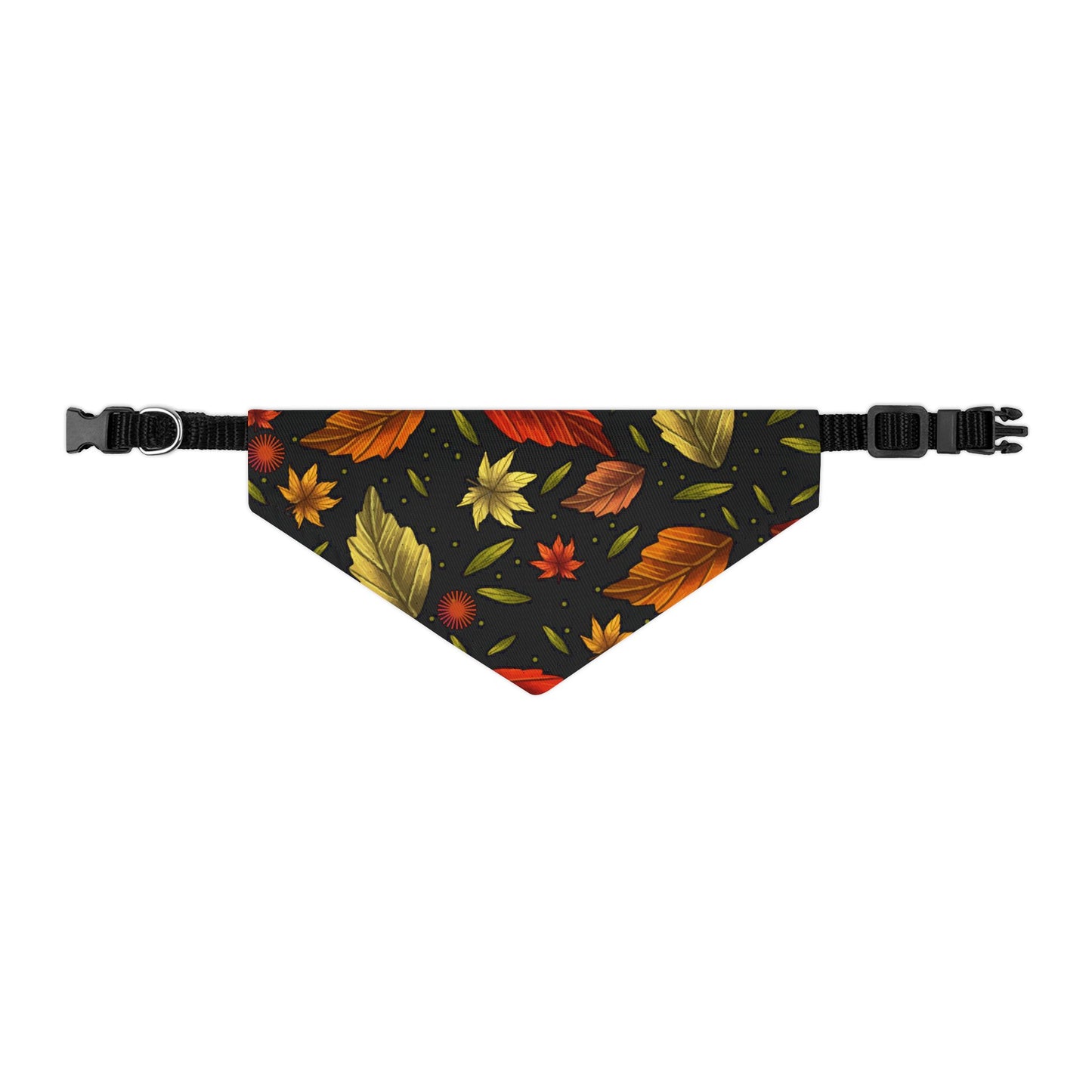 Autumn Leaves Pet Bandana Collar