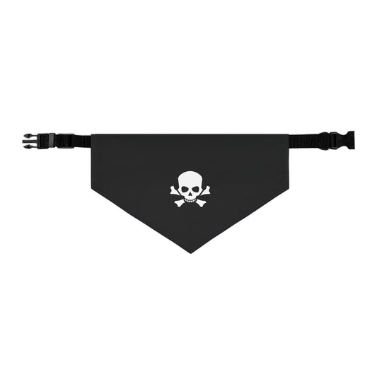 Skull & Bones Pet Bandana Collar