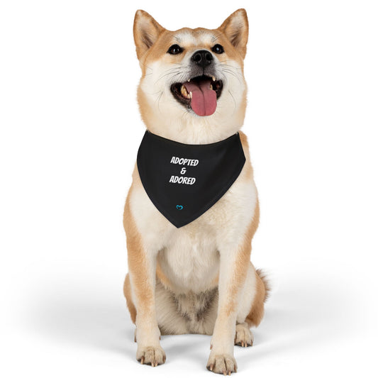 Adopted & Adored Pet Bandana