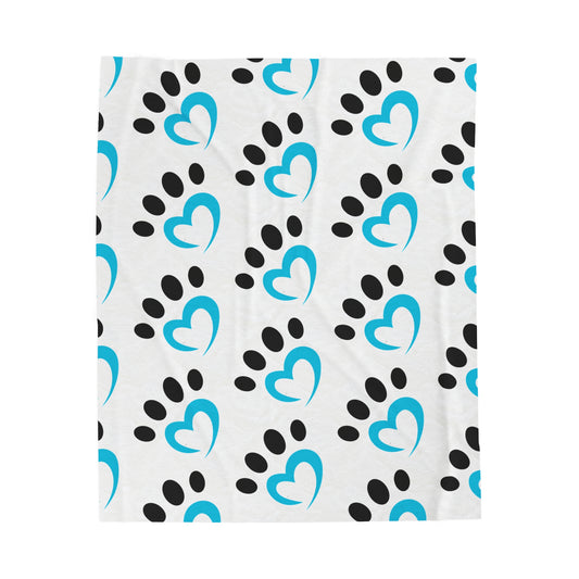 Velveteen Plush Barkle Blanket