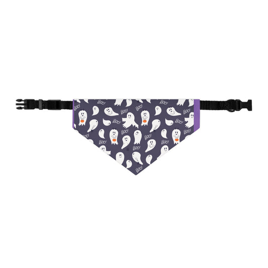 Ghostly Pet Bandana Collar