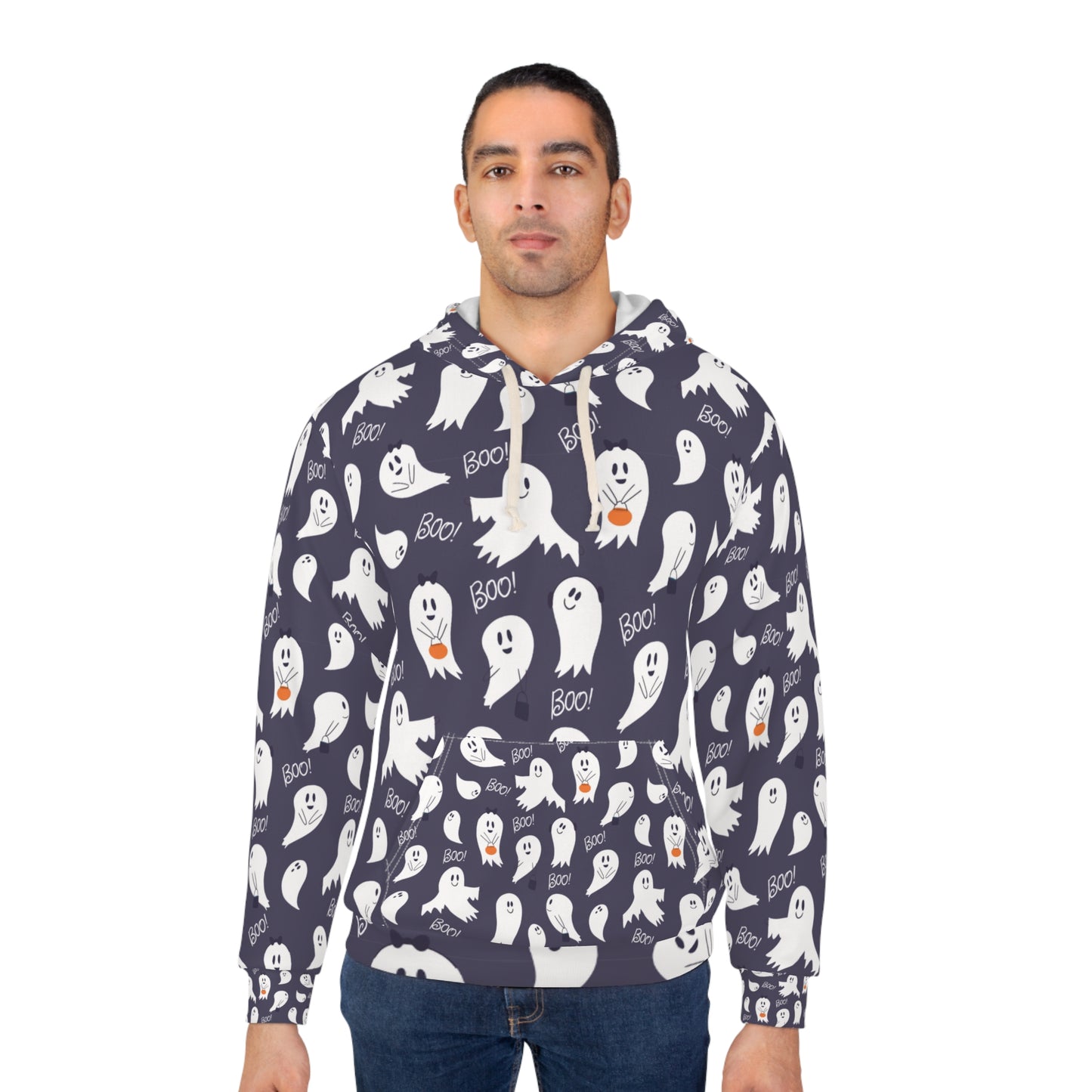 Ghostly Unisex Pullover Hoodie