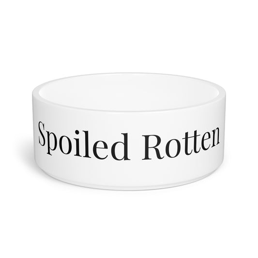 Spoiled Rotten Pet Bowl