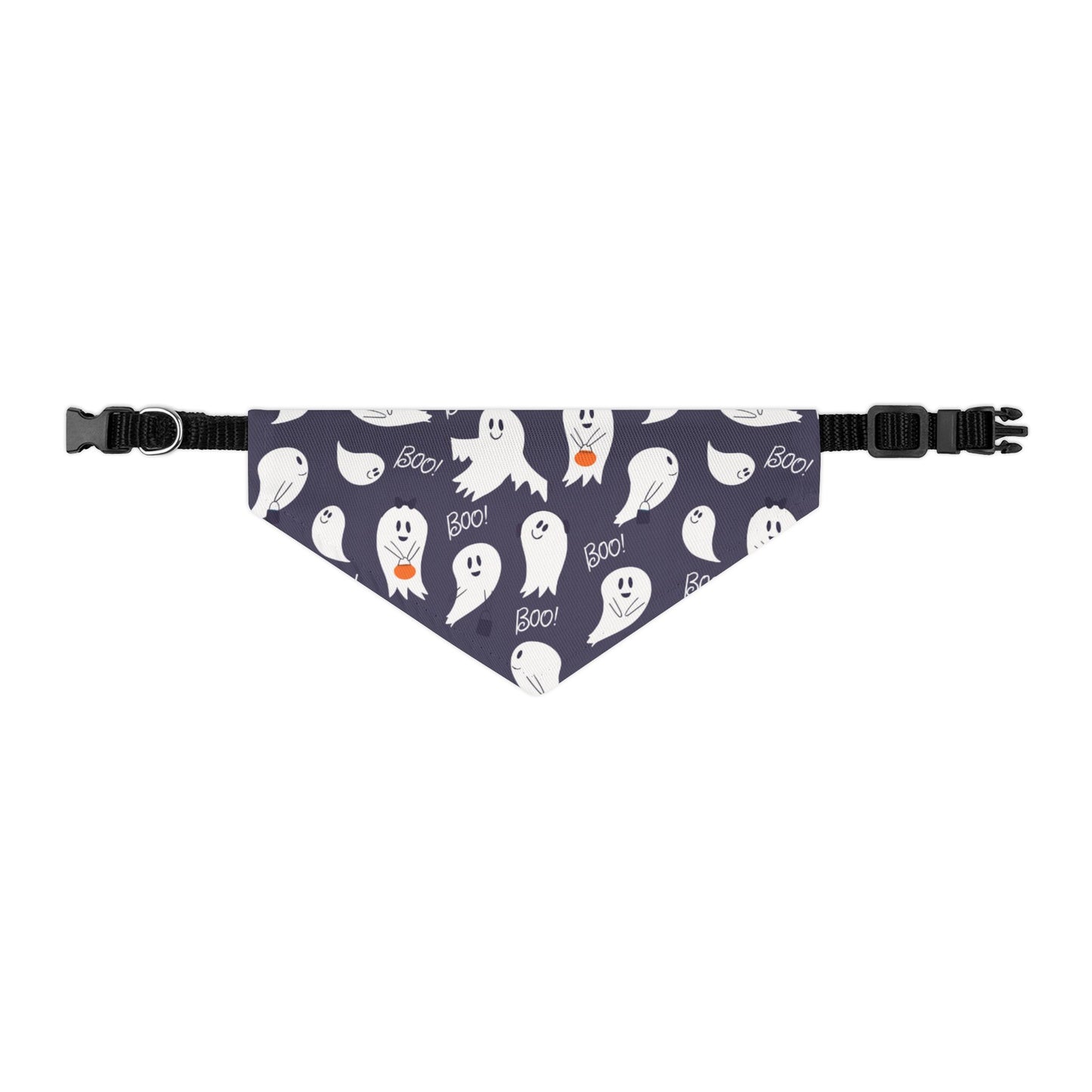 Ghostly Pet Bandana Collar