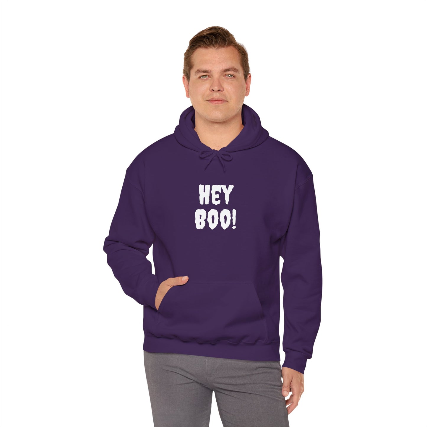 Hey Boo! Halloween Unisex Hoodie