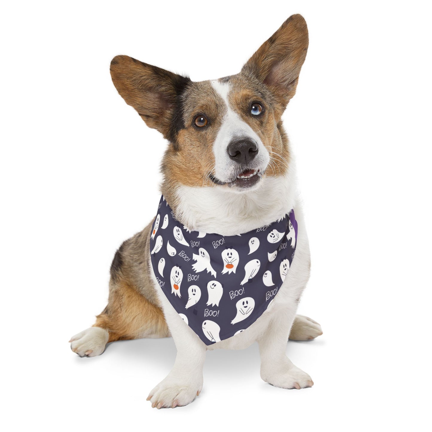 Ghostly Pet Bandana Collar