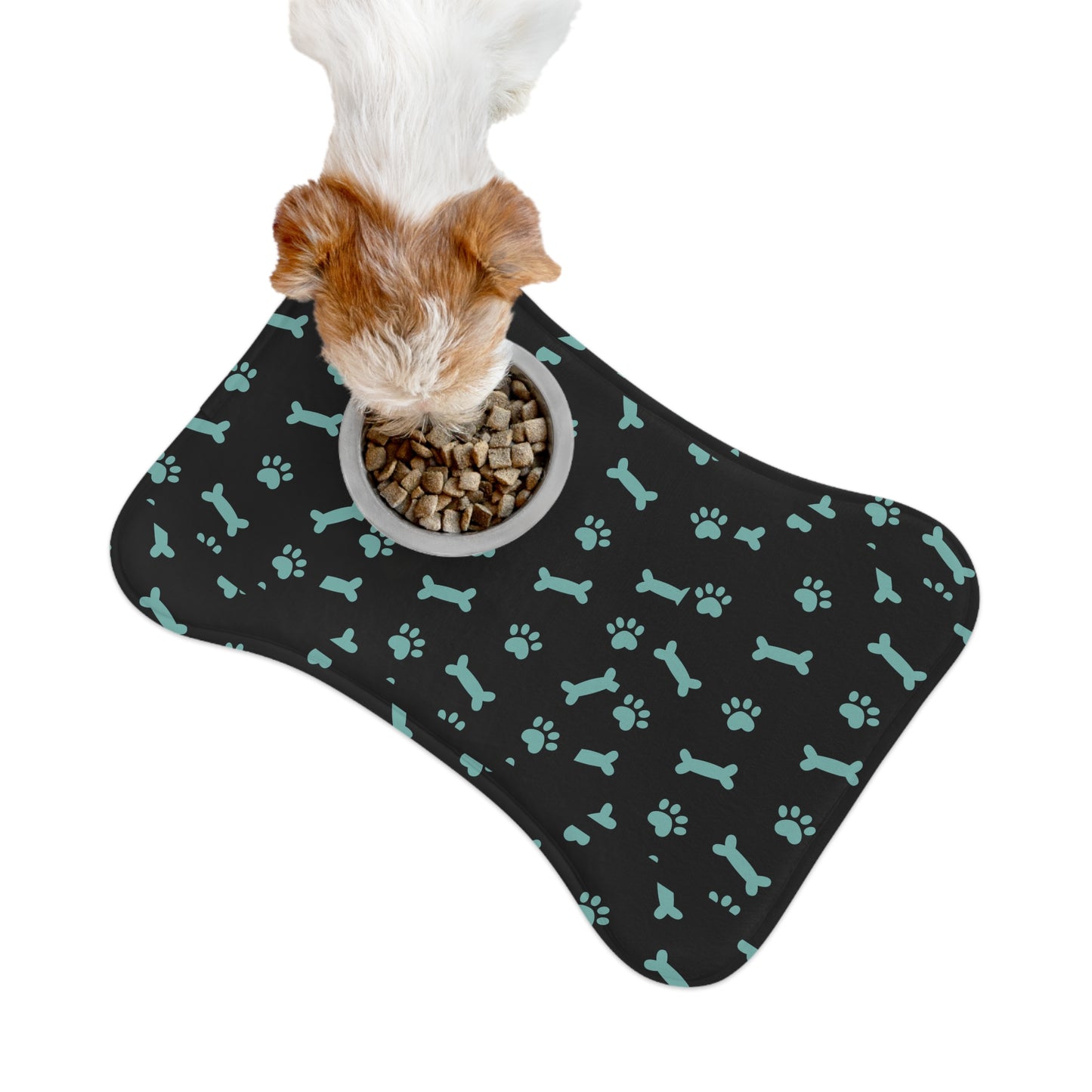 Black & Blue Feed Mat