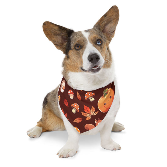Autumn Pet Bandana Collar