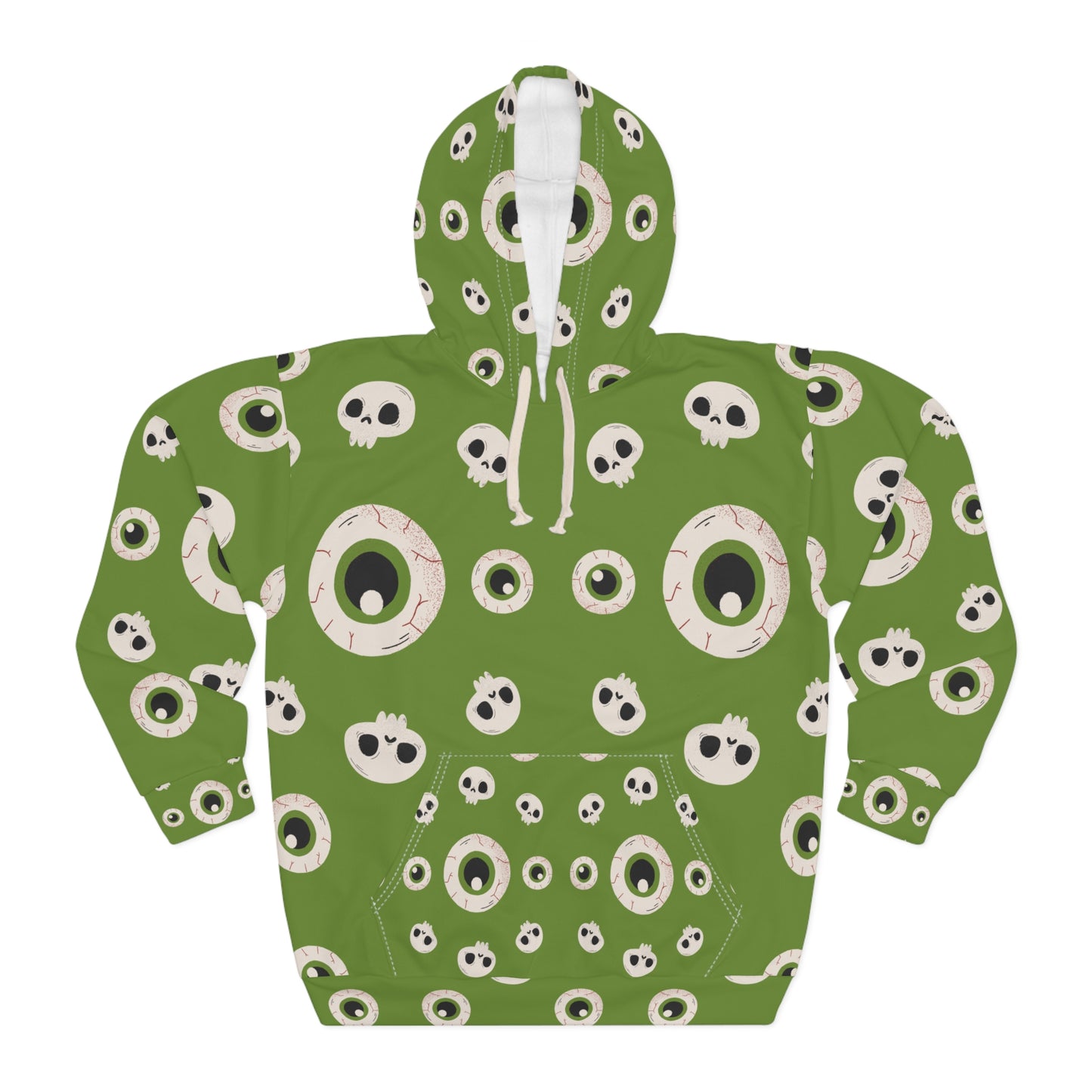 Eerie Eye Skull Unisex Hoodie