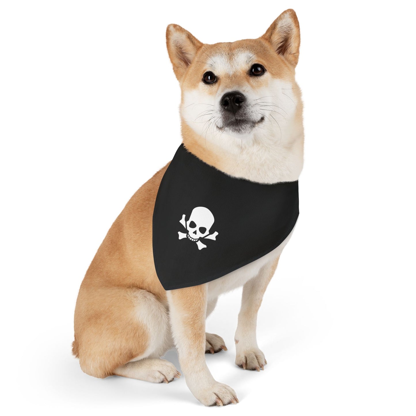 Skull & Bones Pet Bandana Collar
