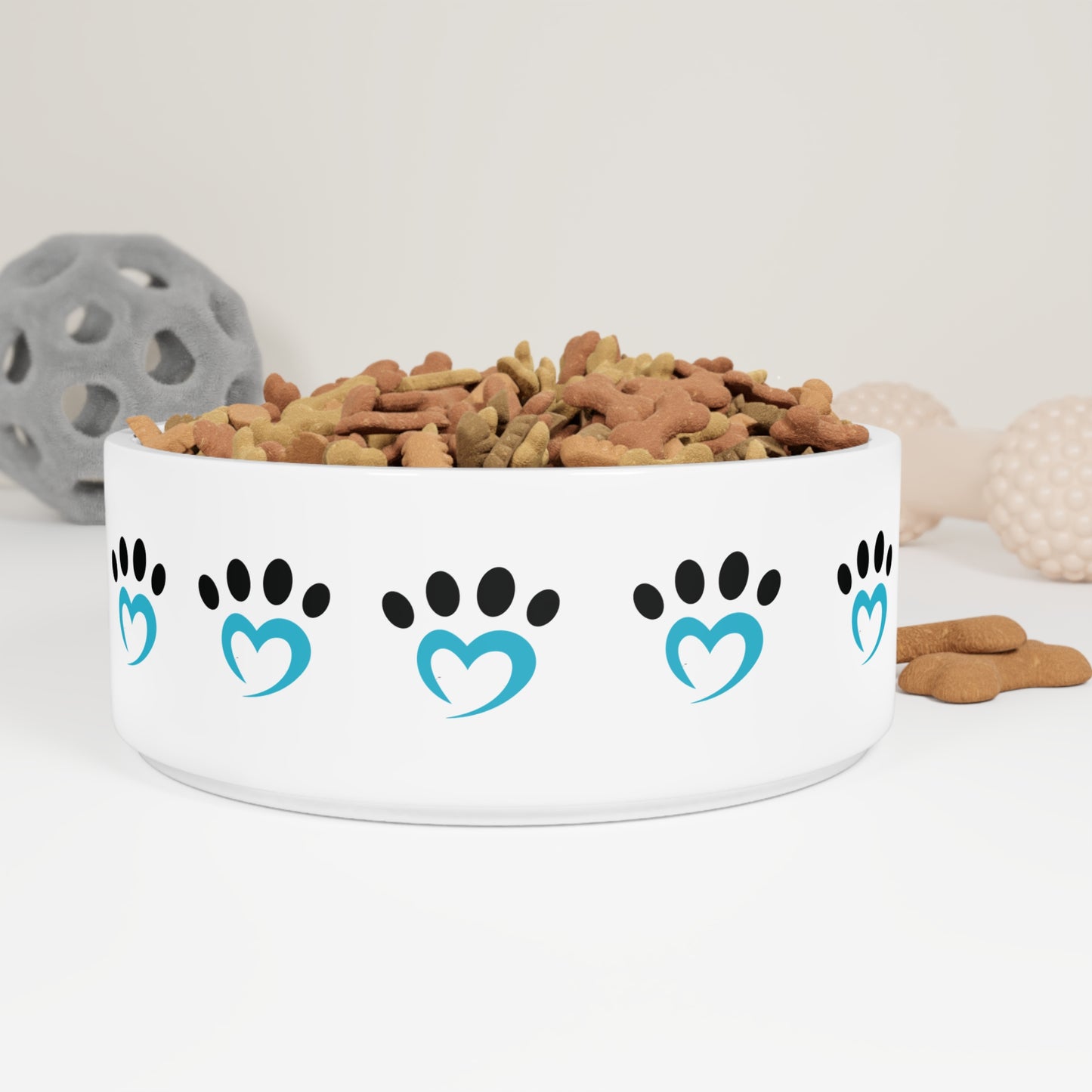 Barkle Logo Pet Bowl