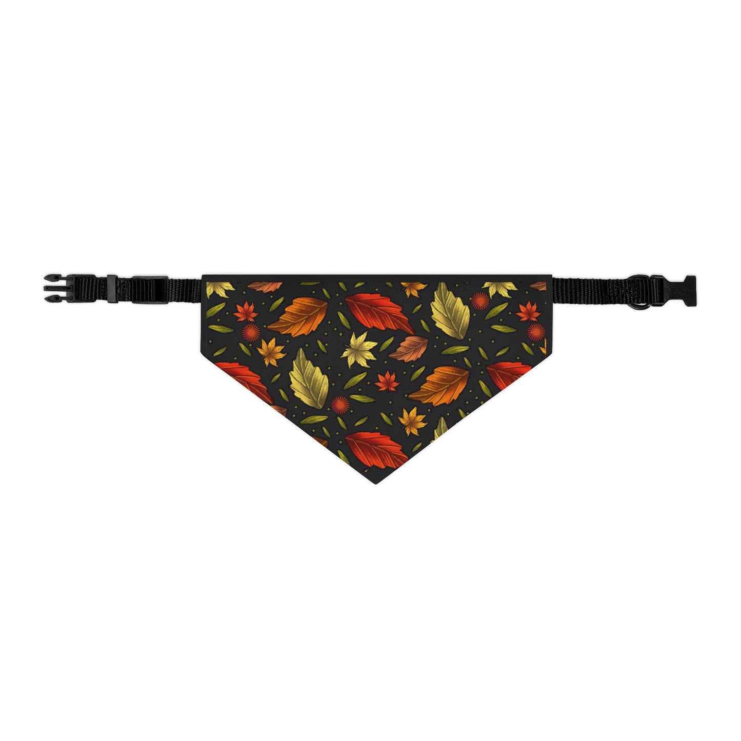 Autumn Leaves Pet Bandana Collar