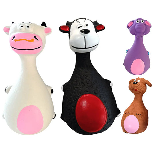 Rubber Squeaky Chew Toy